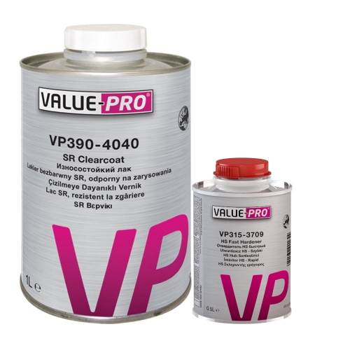Lakier bezbarwny 4040 1L + utw. szybki 3709 0,5 L