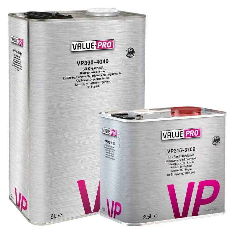 Lakier bezbarwny 4040 5L + utw. szybki 3709 2,5 L