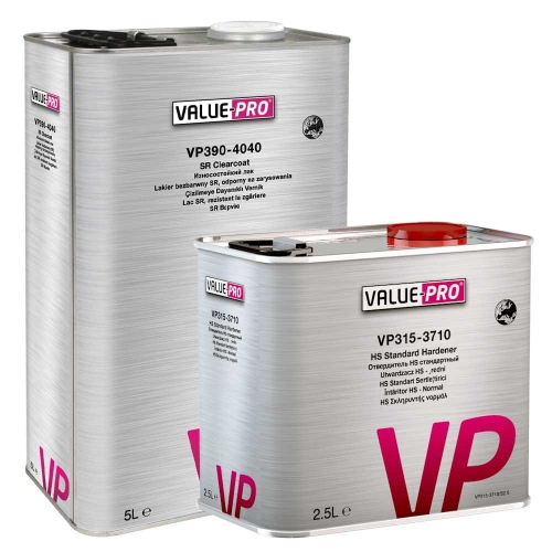 Lakier bezbarwny 4040 5L + utw. stand. 3710 2,5 L