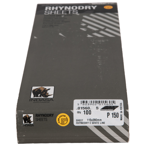 Papier ścierny 115mmx280mm P150 015605