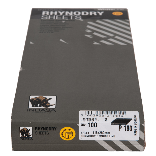 Papier ścierny 115mmx280mm P180 015612
