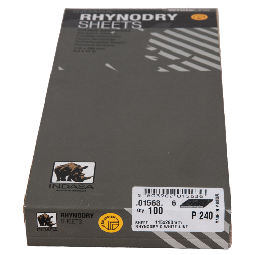 Papier ścierny 115mmx280mm P240 015636