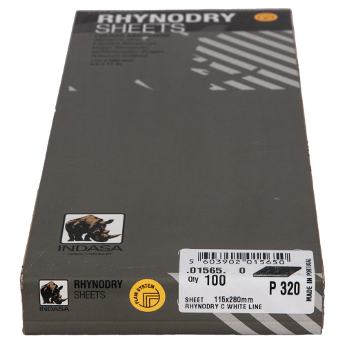 Papier ścierny 115mmx280mm P320 015650