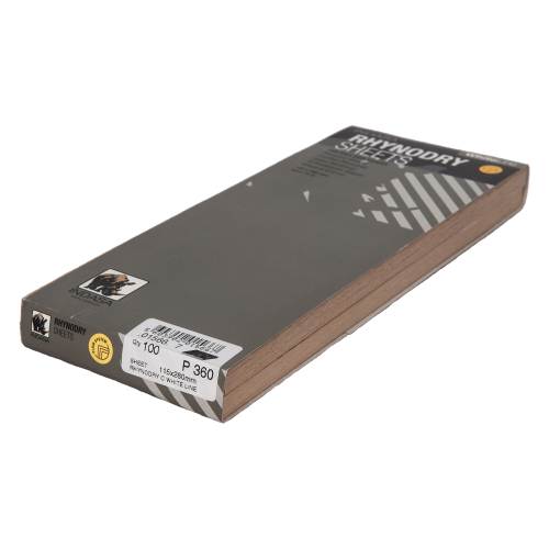 Papier ścierny 115mmx280mm P360 015667