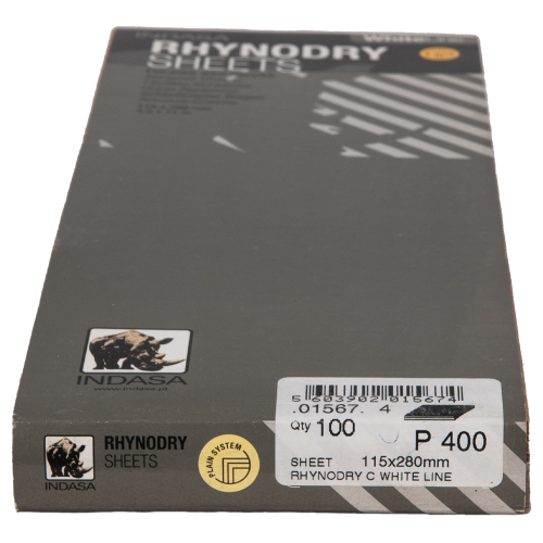 Papier ścierny 115mmx280mm P400 015674