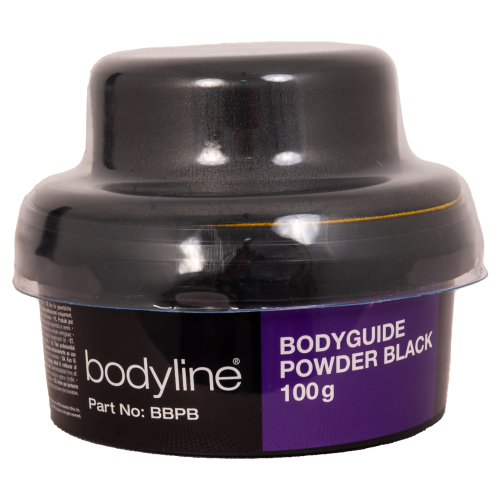 Bodyline Puder kontrolny czarny 100g BBPW