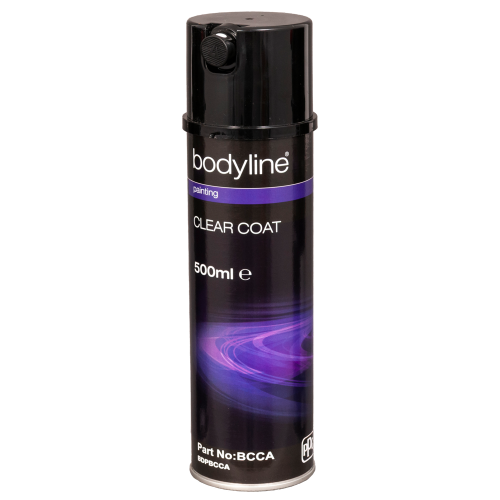Lakier bezbarwny samochodowy w sprayu połysk 500 ml Bodyline BCCA