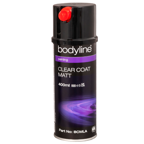 Bodyline Lakier bezbarwny w spray matowy 500ml BCMLA