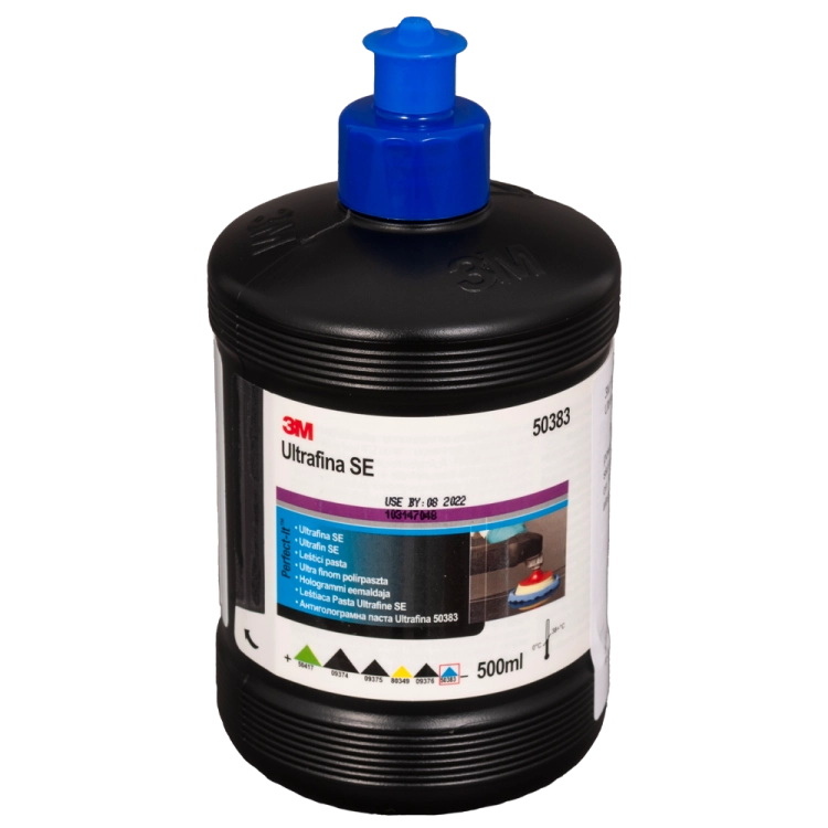 3M 50383M Mleczko polerskie Ultrafine 500 ml niebieski korek, 08.2022
