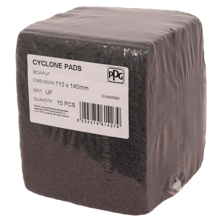 Bodyline Włókniana ścierna drobna szara 115x140  BCWPUF