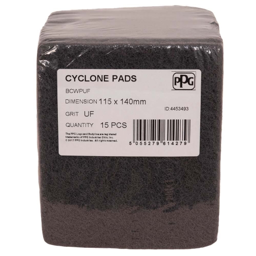 Bodyline Włókniana ścierna drobna szara 115x140  BCWPUF