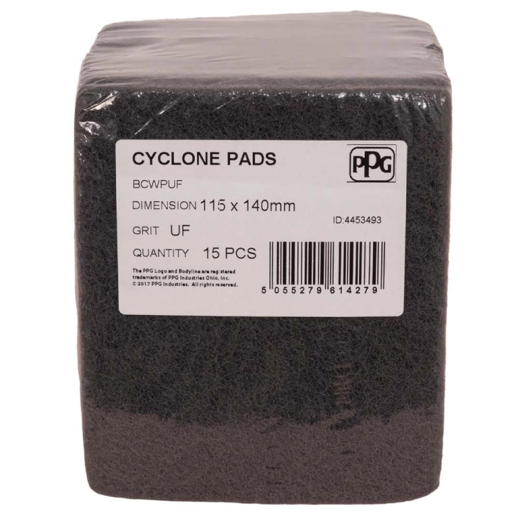 Bodyline Włókniana ścierna drobna szara 115x140  BCWPUF