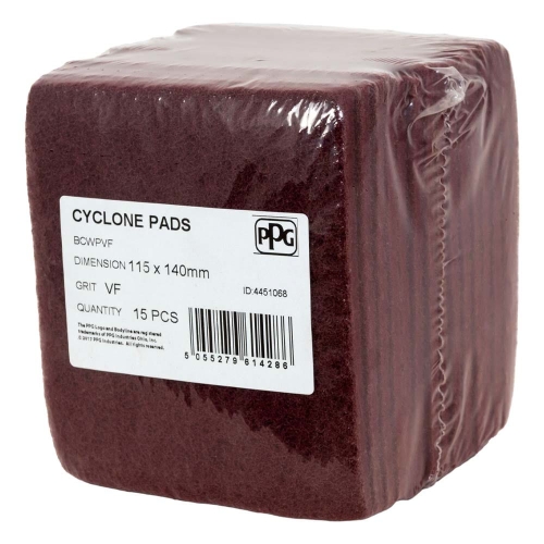 Bodyline Włókniana ścierna drobna czerwona 115x140 BCWPVF