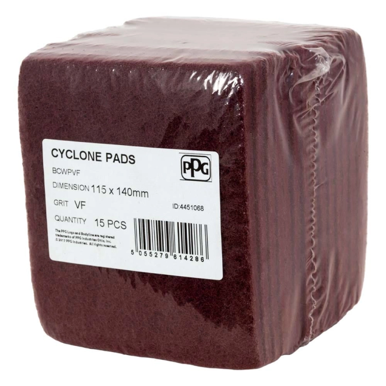 Bodyline Włókniana ścierna drobna czerwona 115x140 BCWPVF