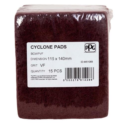 Bodyline Włókniana ścierna drobna czerwona 115x140 BCWPVF