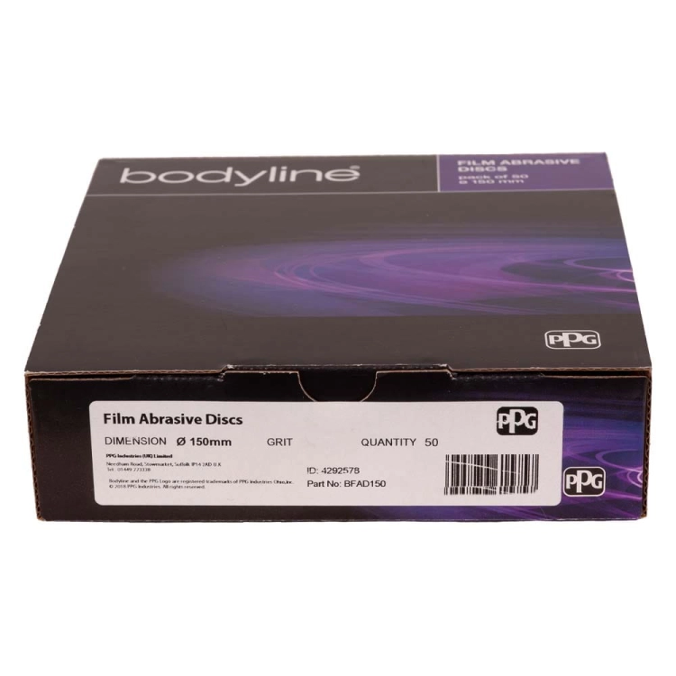 Bodyline Krążki ścierne na folii 15-otw P1500 BFAD150