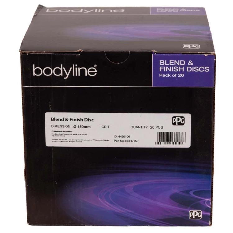 Bodyline Krążki ścierne na gąbce 150mm P3000 BFD150