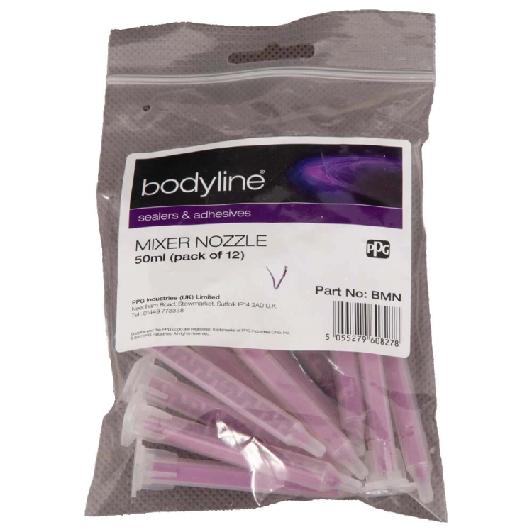 Bodyline Dysza mieszająca do kleju 50ml - 12 szt. BMN