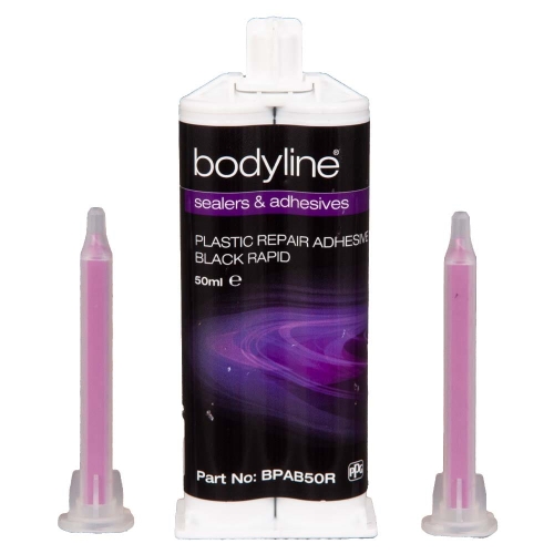 Bodyline Szybkodziałający klej do tworzyw czarny 50ml BPAB50R
