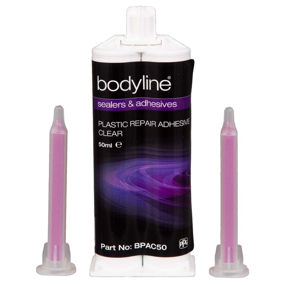Klej poliuretanowy do tworzyw sztucznych transparentny 50 ml Bodyline BPAC50