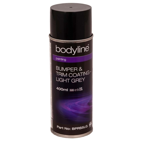 Bodyline Spray do zderzaków i wyposażenia LightGrey 400ml  BPRS5LG struktura