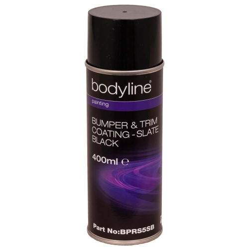 Bodyline Spray do zderzaków i wyposażenia SlateBlack 400ml   BPRS5SB struktura