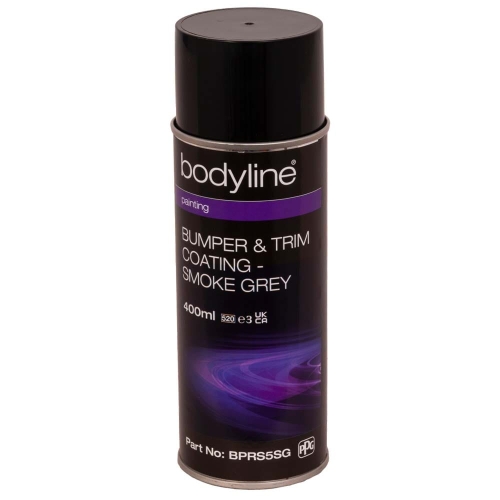Bodyline Spray do zderzaków i wyposażenia SmokeGrey 400ml BPRS5SG struktura