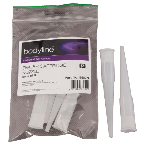 Bodyline Dysze do mas uszczelniających w kartuszu 6szt BSCN