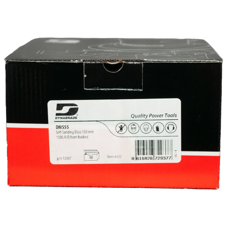 Krążek ścierny na gąbce P1500 150 mm Dynabrade DM555 72937