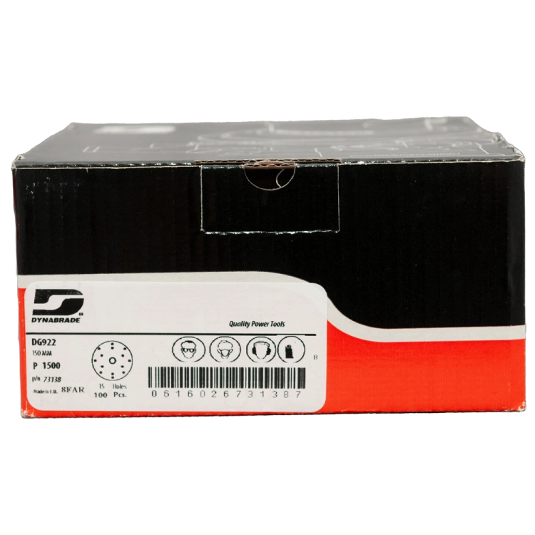 Krążki na folii DG922 15H P1500 150 mm Dynabrade 73138