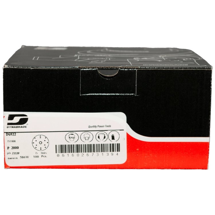 Krążki na folii DG922 15H P2000 150 mm Dynabrade 73139