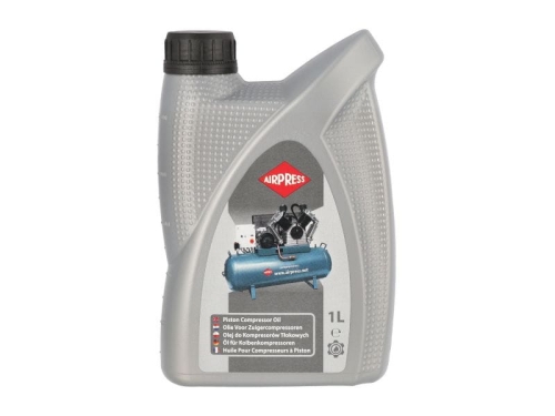 AIRPRESS Olej do sprężarek tłokowych 1L 12494