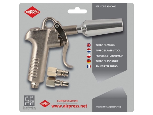 Pistolet do przedmuchiwania z turbodyszą Venturi AIRPRESS 4300002