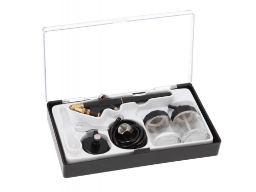 AIRPRESS Aerograf lakierniczy ze zbiornikiem+ dod.elem. 45246-R