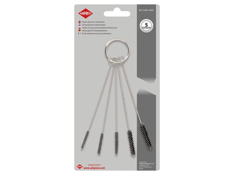 AIRPRESS Zestaw czyszczący do pistoletów lakierniczych 5 45995