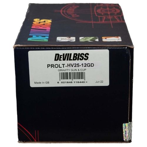 Pistolet lakierniczy GTI PRO LINE dysza 1,2  HV25 Złoty