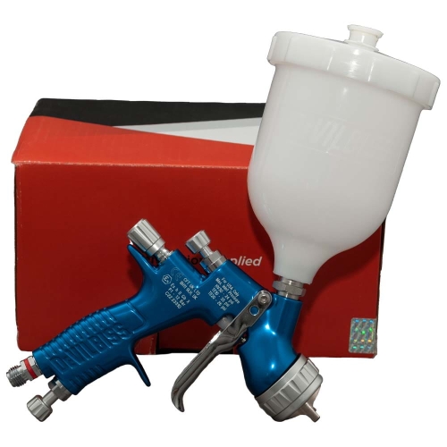 Pistolet lakierniczy GTI PRO LINE dysza 1,3  HV25 Niebieski