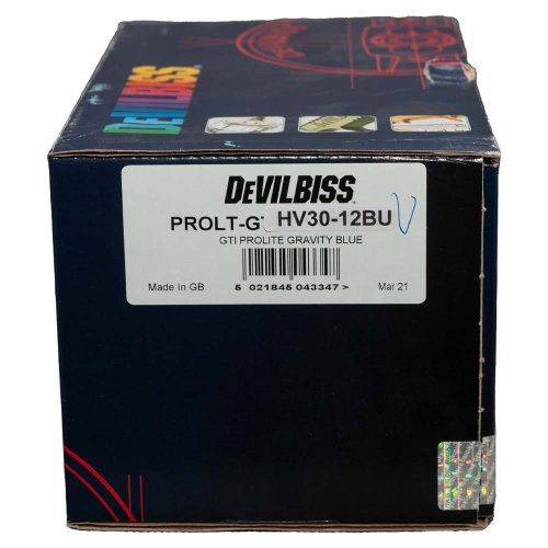 Pistolet lakierniczy GTI PRO LINE dysza 1,2  HV30 Niebieski