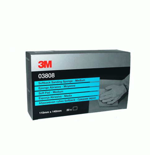 Gąbka ścierna Medium 3M 03808