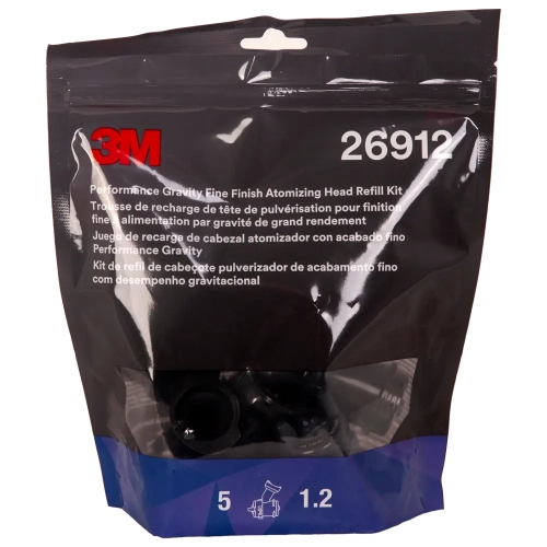 Dysze grawitacyjne Fine Finish 1,2 mm do pistoletu Performance 3M 26912