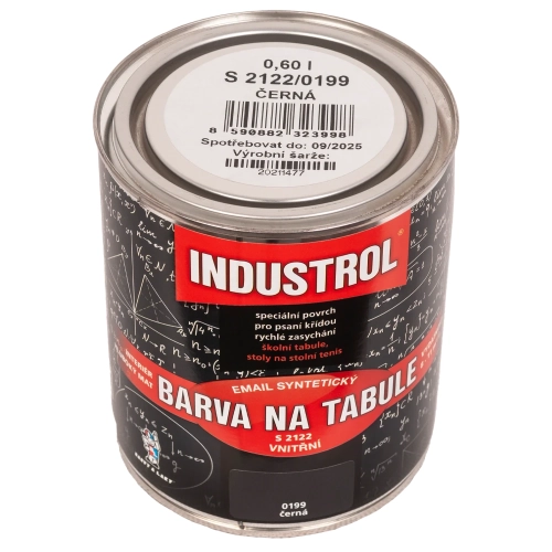 BL-S2122 INDUSTROL farba tablicowa czarna
Emalia syntetyczna do tablic szkolnych