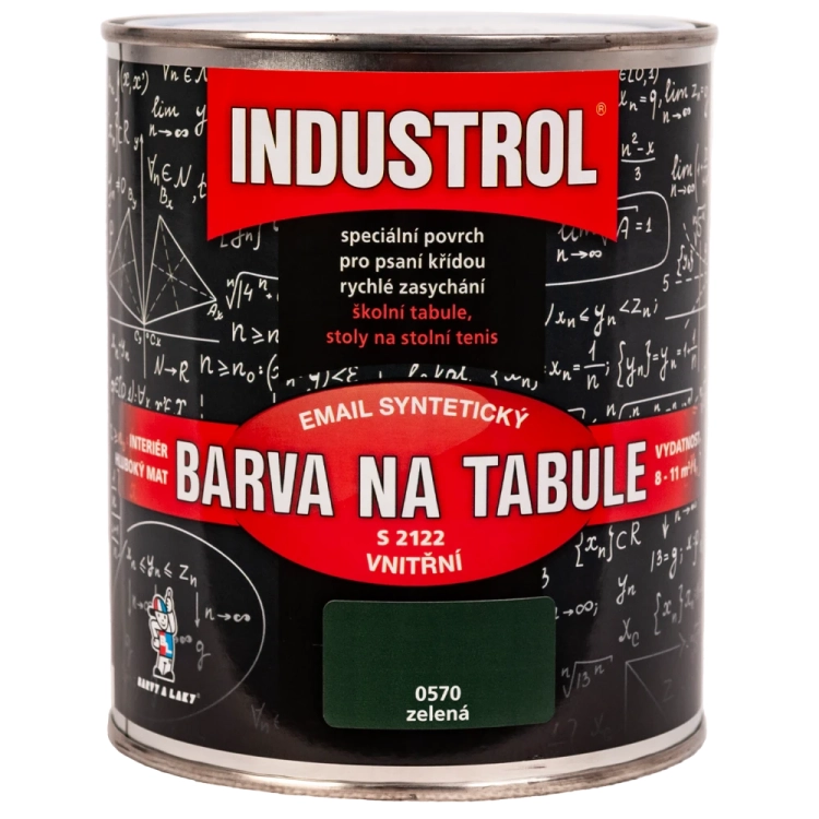 BL-S2122 INDUSTROL farba tablicowa zielona
Emalia syntetyczna do tablic szkolnych