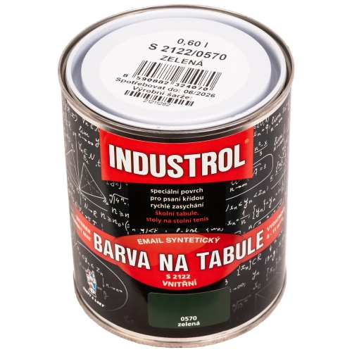 BL-S2122 INDUSTROL farba tablicowa zielona
Emalia syntetyczna do tablic szkolnych