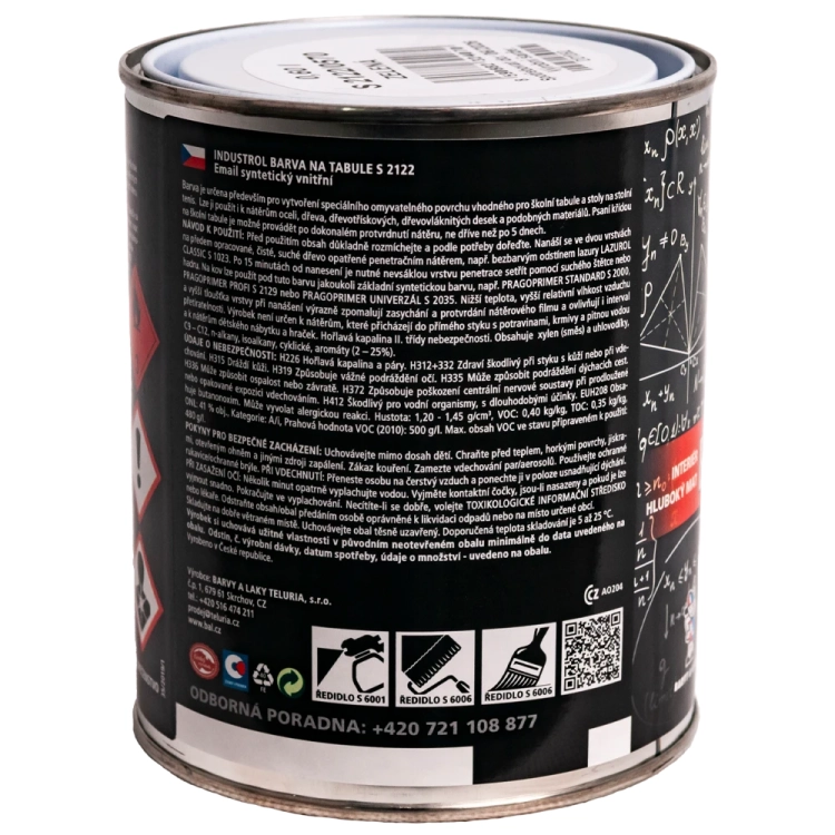 BL-S2122 INDUSTROL farba tablicowa zielona
Emalia syntetyczna do tablic szkolnych