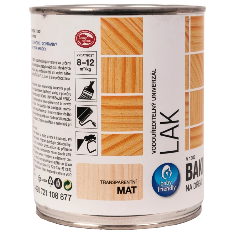 BL-V1302 BAKRYLEX lakier do drewna matowy