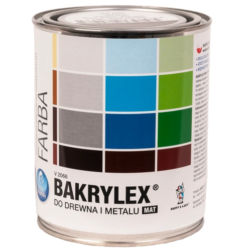 BL-V2066_0240 BAKRYLEX emalia matowa brąz ciemny