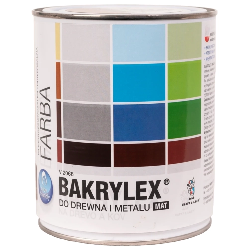 BL-V2066_0220 BAKRYLEX emalia matowa brąz średni