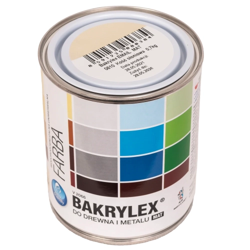 BL-V2066_0610 BAKRYLEX emalia matowa kość słoniowa