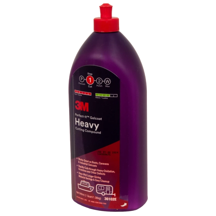 Środek polerski grubościerny do żelkotu 946 ml 3M 36102E