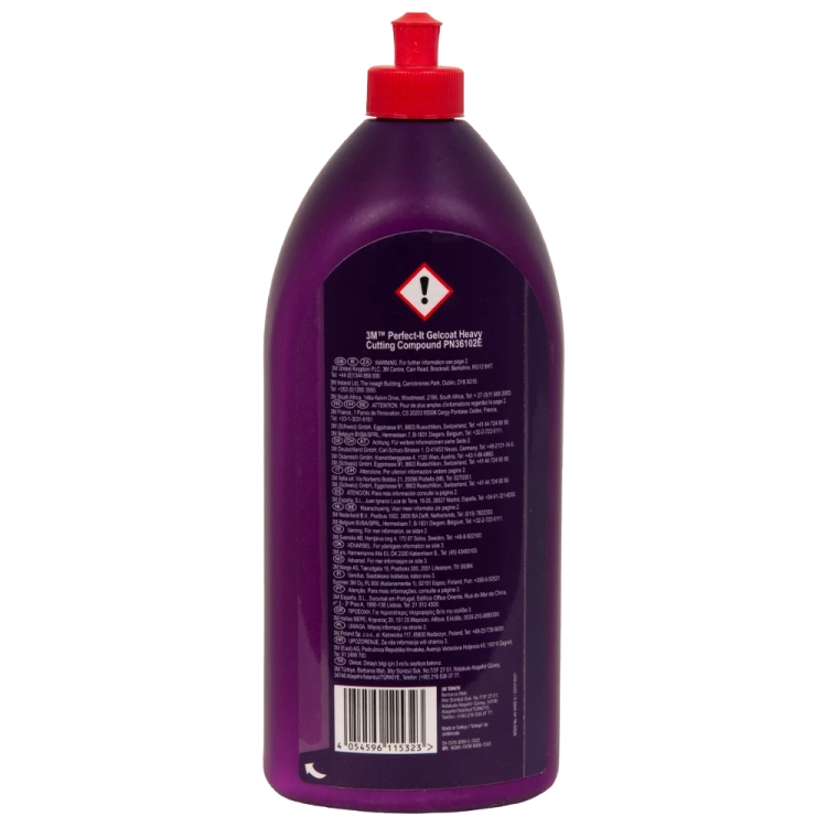 Środek polerski grubościerny do żelkotu 946 ml 3M 36102E